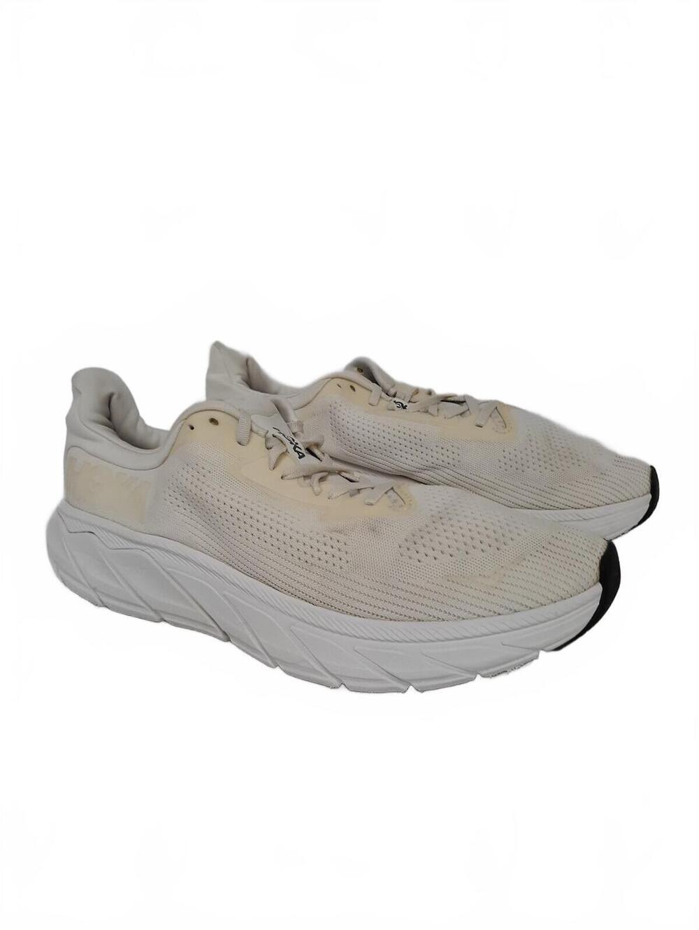 Hoka Arahi 7 Blanc De Blanc 1147850-BDBSW Mens Size 12D